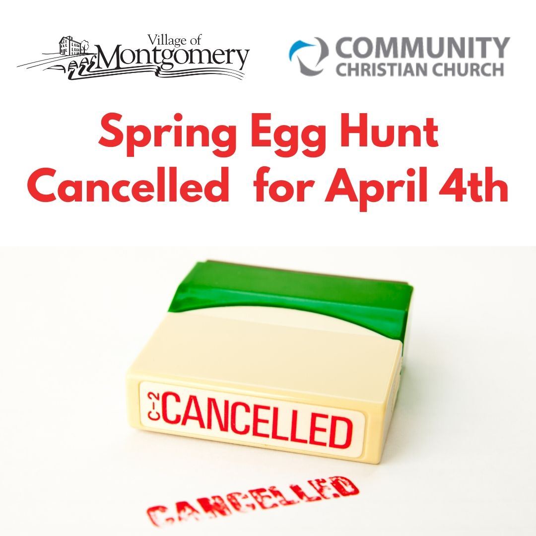 egg hunt cancelled square