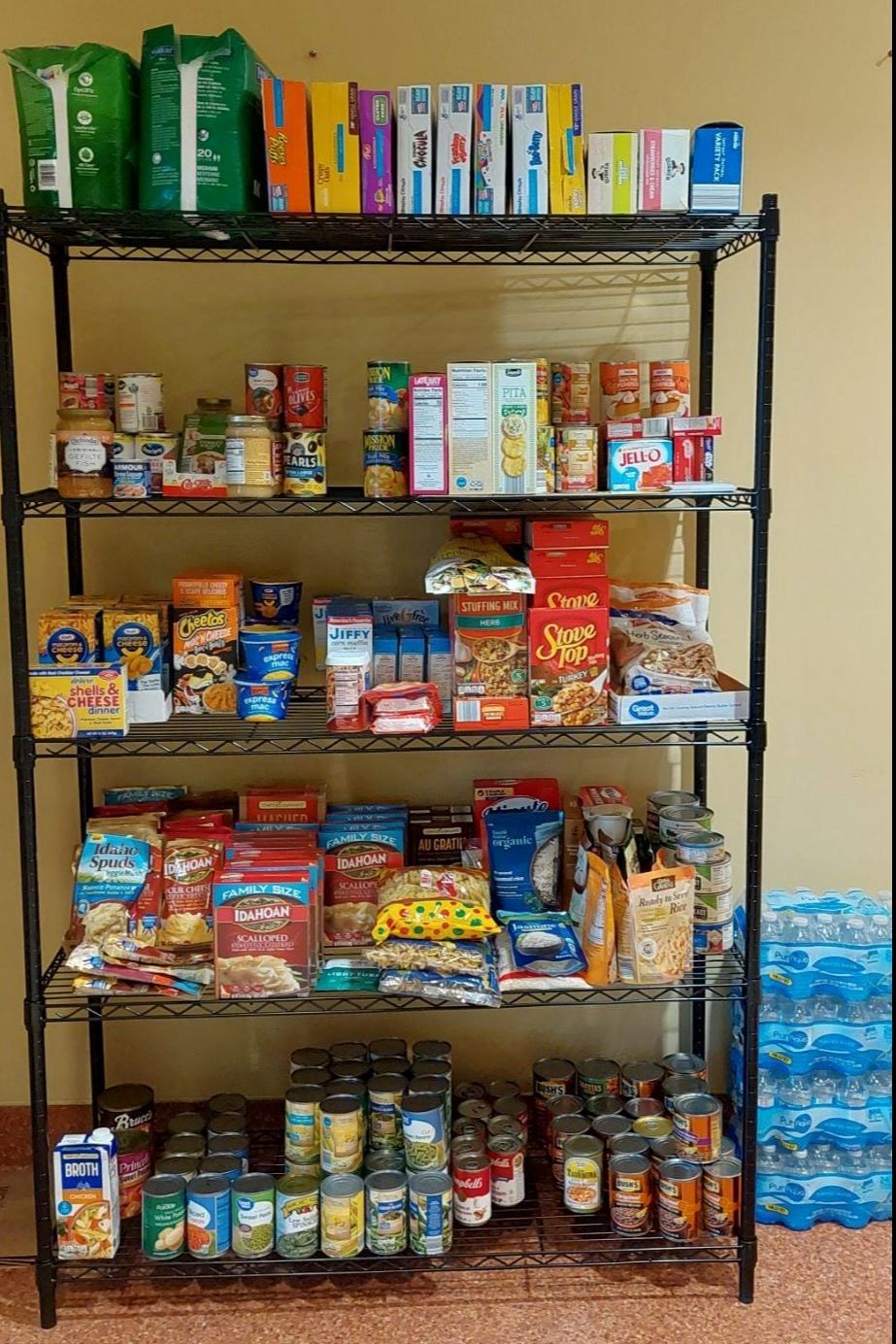 Free Pantry Shelves at Village Hall