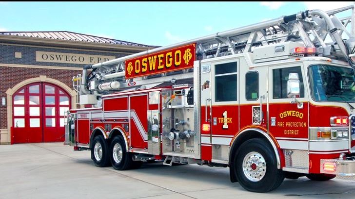 Oswego Fire Protection District Fire Truck