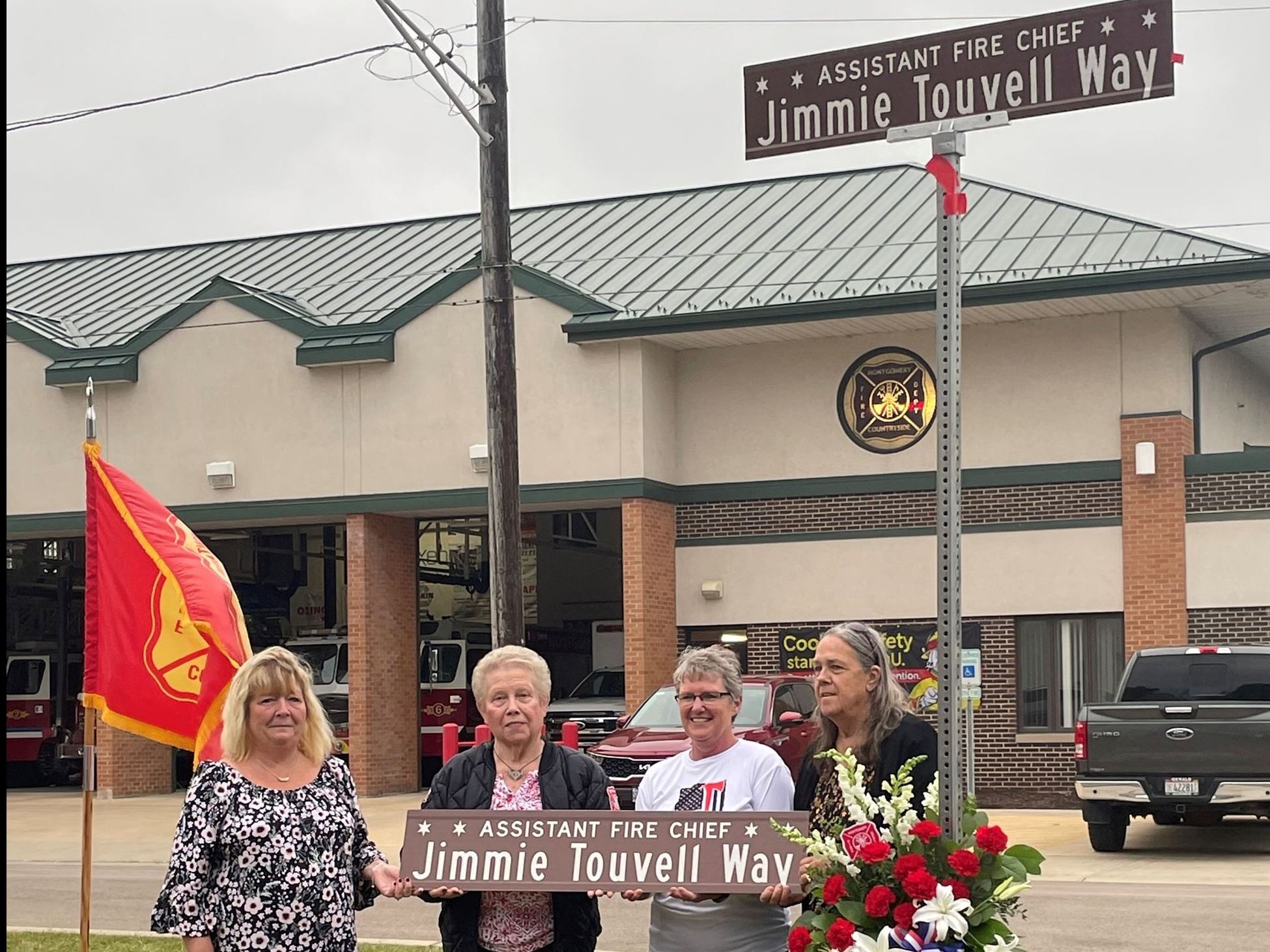 Jimmie T's Honorary Street Sign