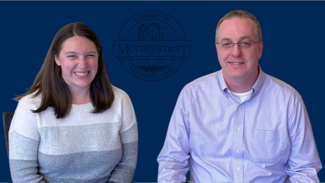 New Staff Rosie Boeing and Patrick Burke