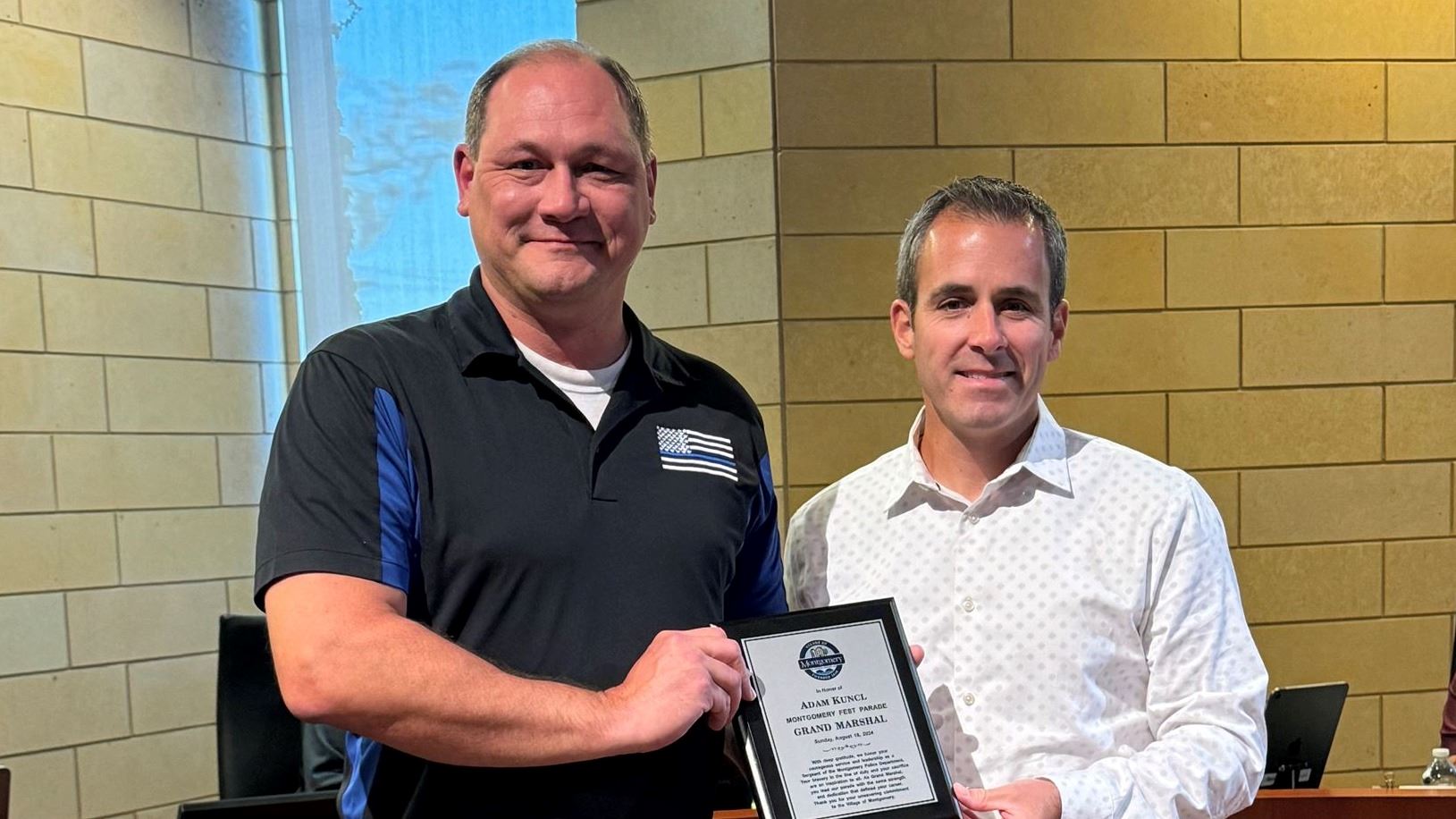 Grand Marshal 2024 Adam Kuncl 