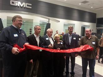 Coffman ribbon cutting